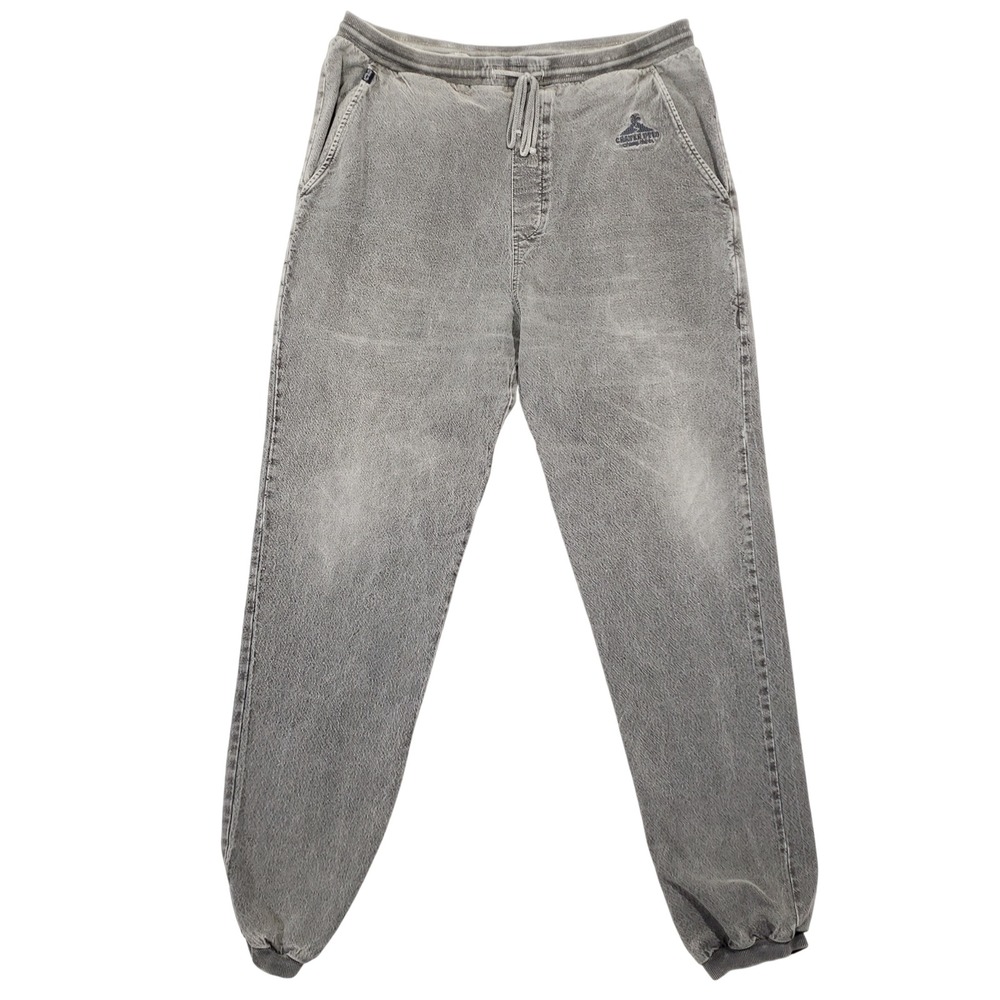 Crazy Shirts Sweatpants Mens XL Gray‎ Crater Dyed Joggers Hawaii Vintage Relaxed